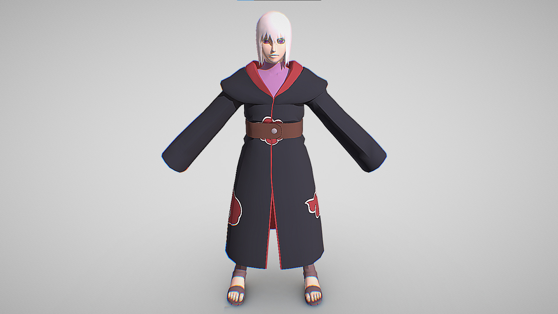 Suigetsu Hozuki -  Naruto Shippuden - Ultimate Ninja Storm 4 Low-poly 3D model_1