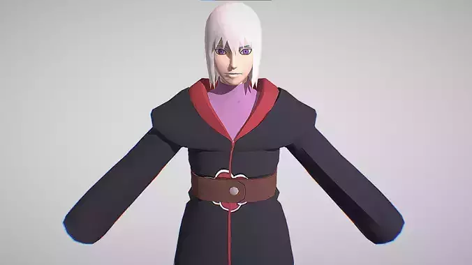 Suigetsu Hozuki -  Naruto Shippuden - Ultimate Ninja Storm 4 3D model
