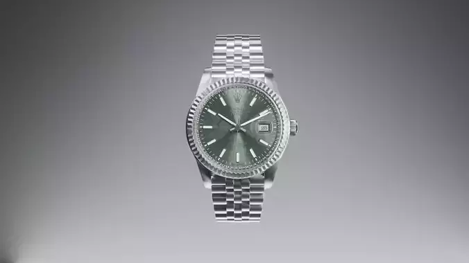 Wristwatches - Rolex datejust classic  3D model