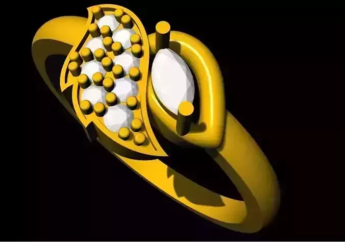 cluster ring 3dm file