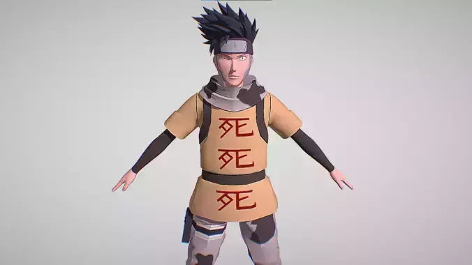 Zaku Abumi - Naruto Shippuden - Ultimate Ninja Storm 3D model
