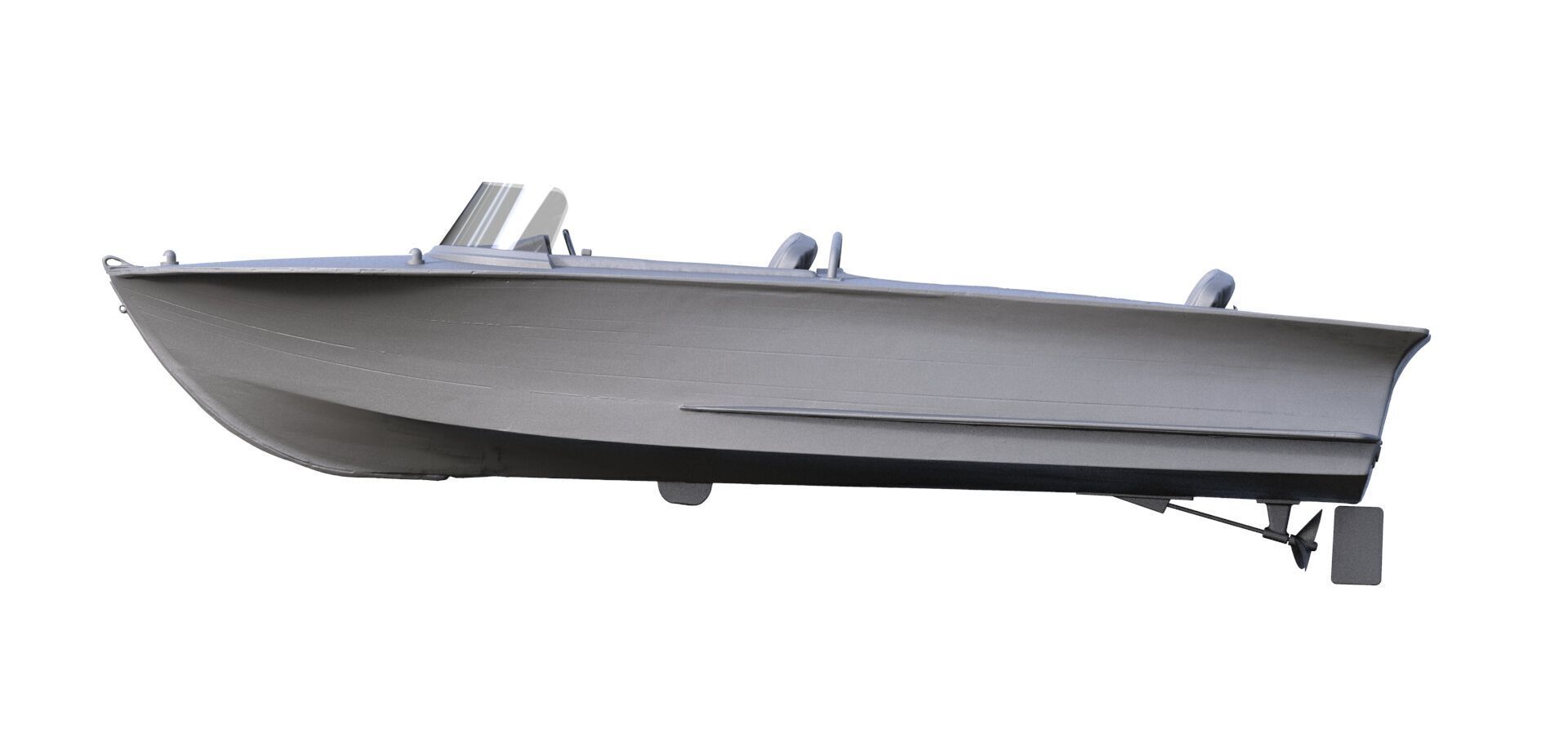 Sportboot Panther DDR Rennboot Speedboat Schiffsmodell Modelship 3D print model_4