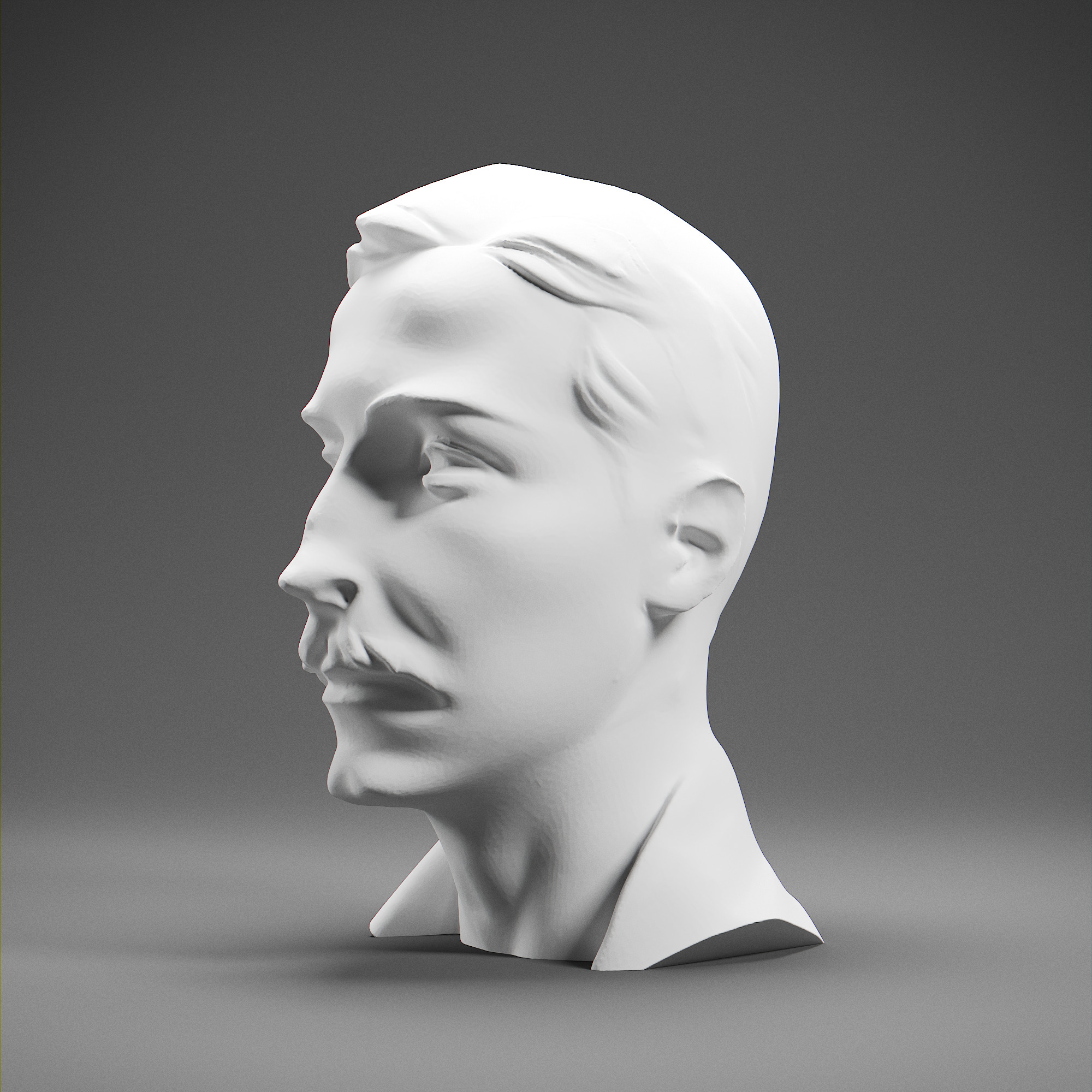 Stefan Zweig 3D print model_1