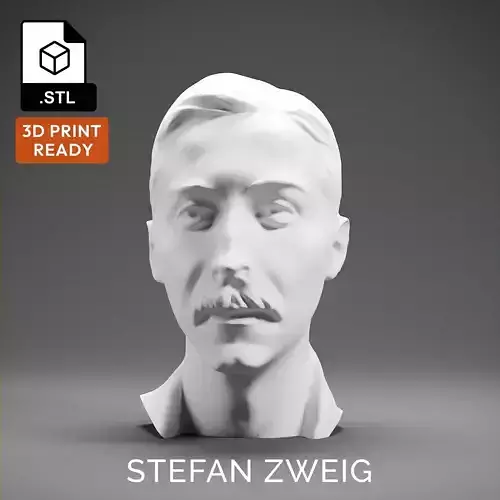 Stefan Zweig 3D print model Stefan Zweig 3D print model