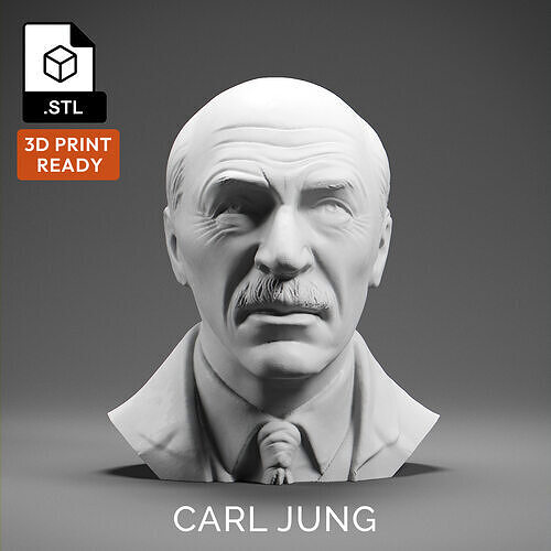 Carl Jung 3D print model