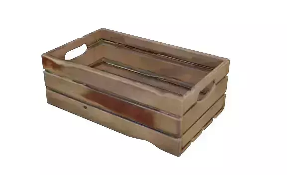 A Wooden Storage Crate  Free