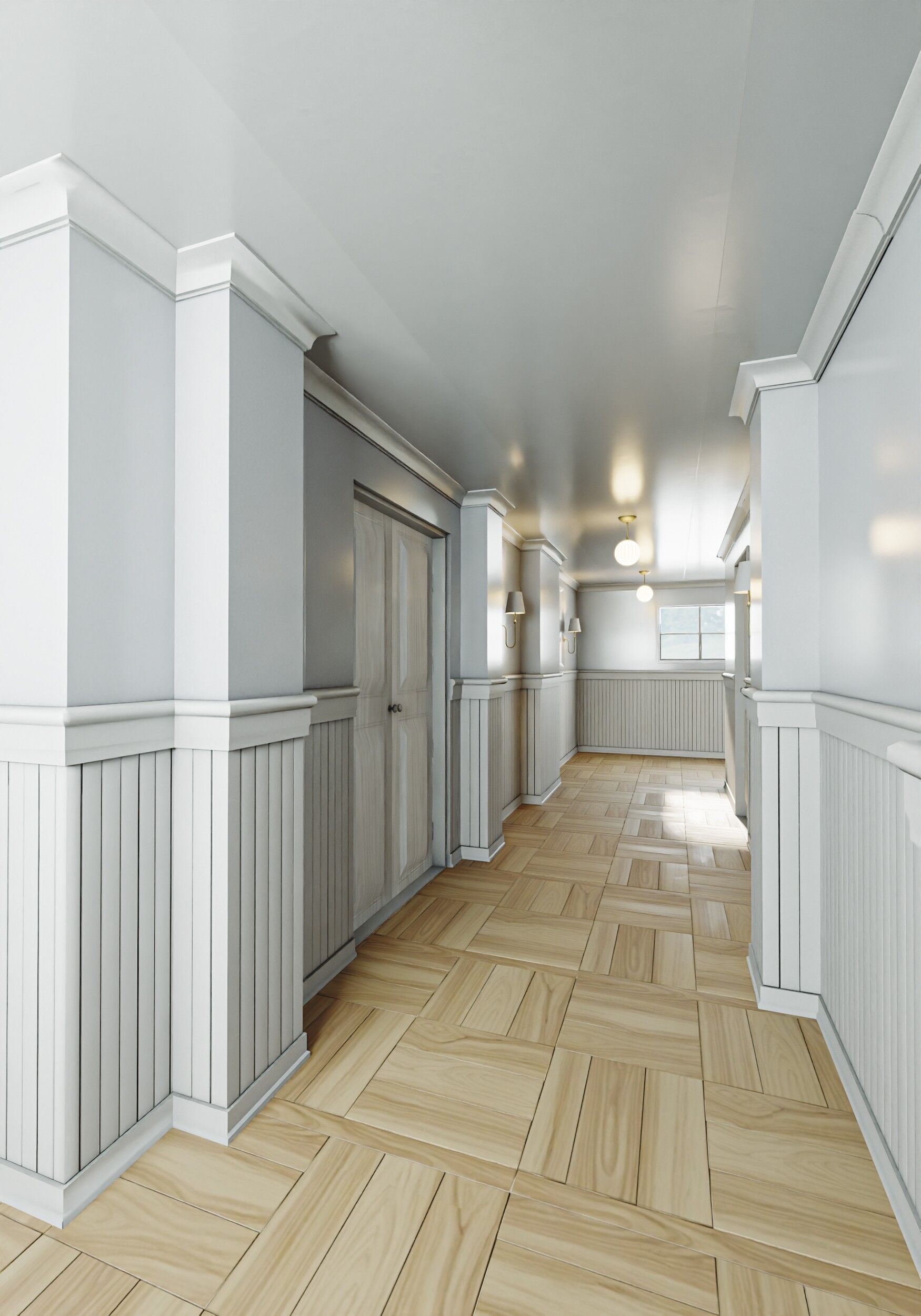 Modular Interior Pack Low-poly 3D model_2