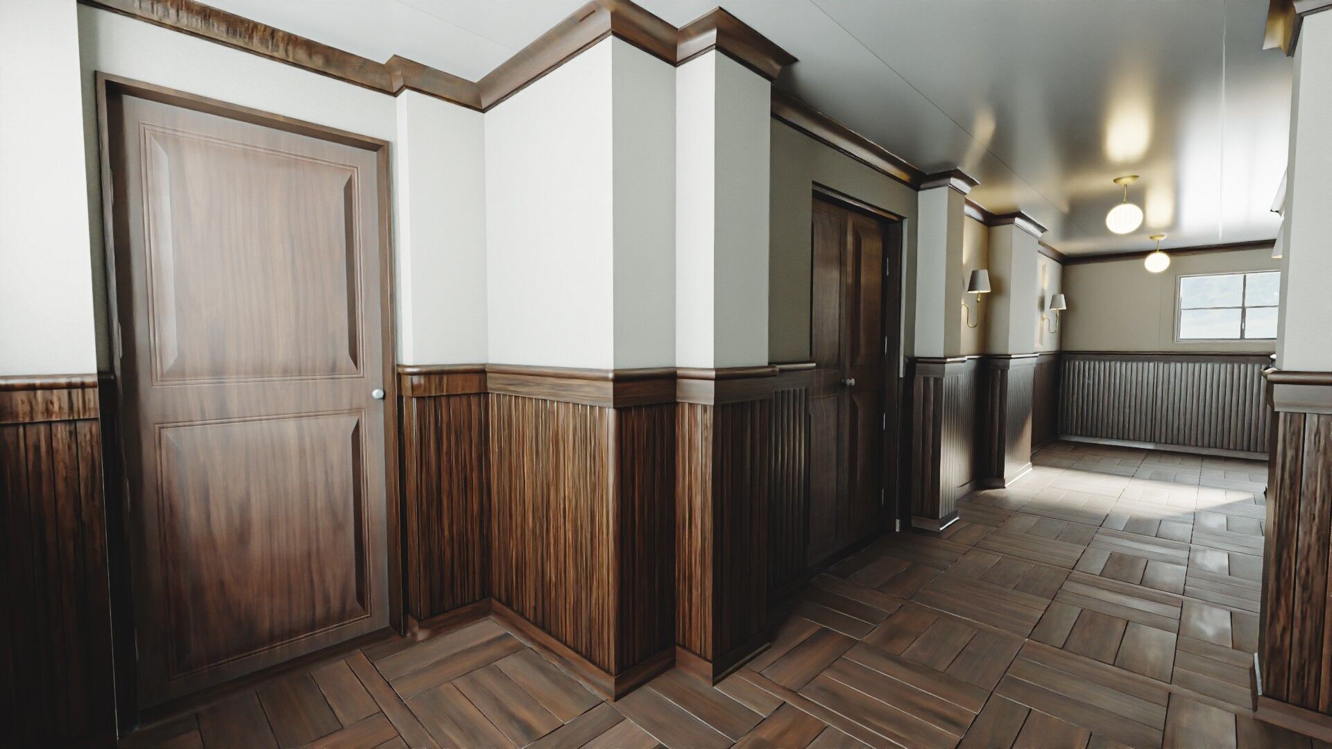 Modular Interior Pack Low-poly 3D model_27