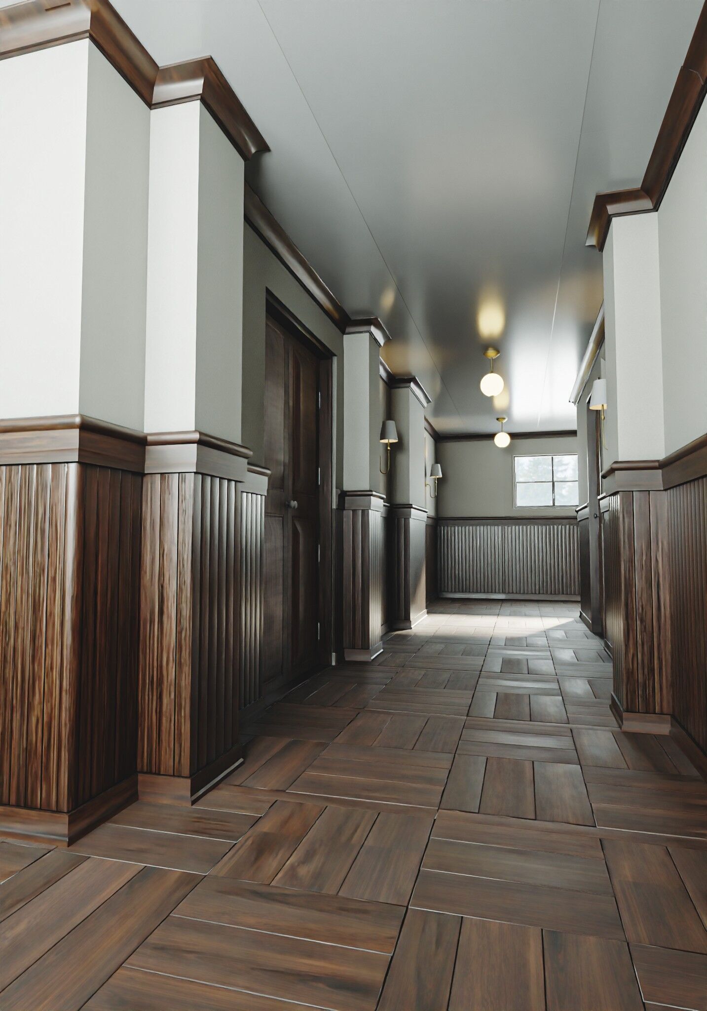 Modular Interior Pack Low-poly 3D model_1