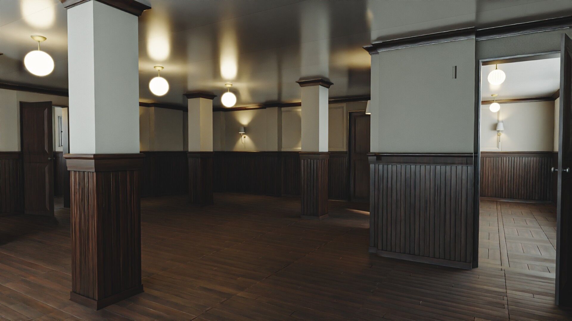 Modular Interior Pack Low-poly 3D model_18