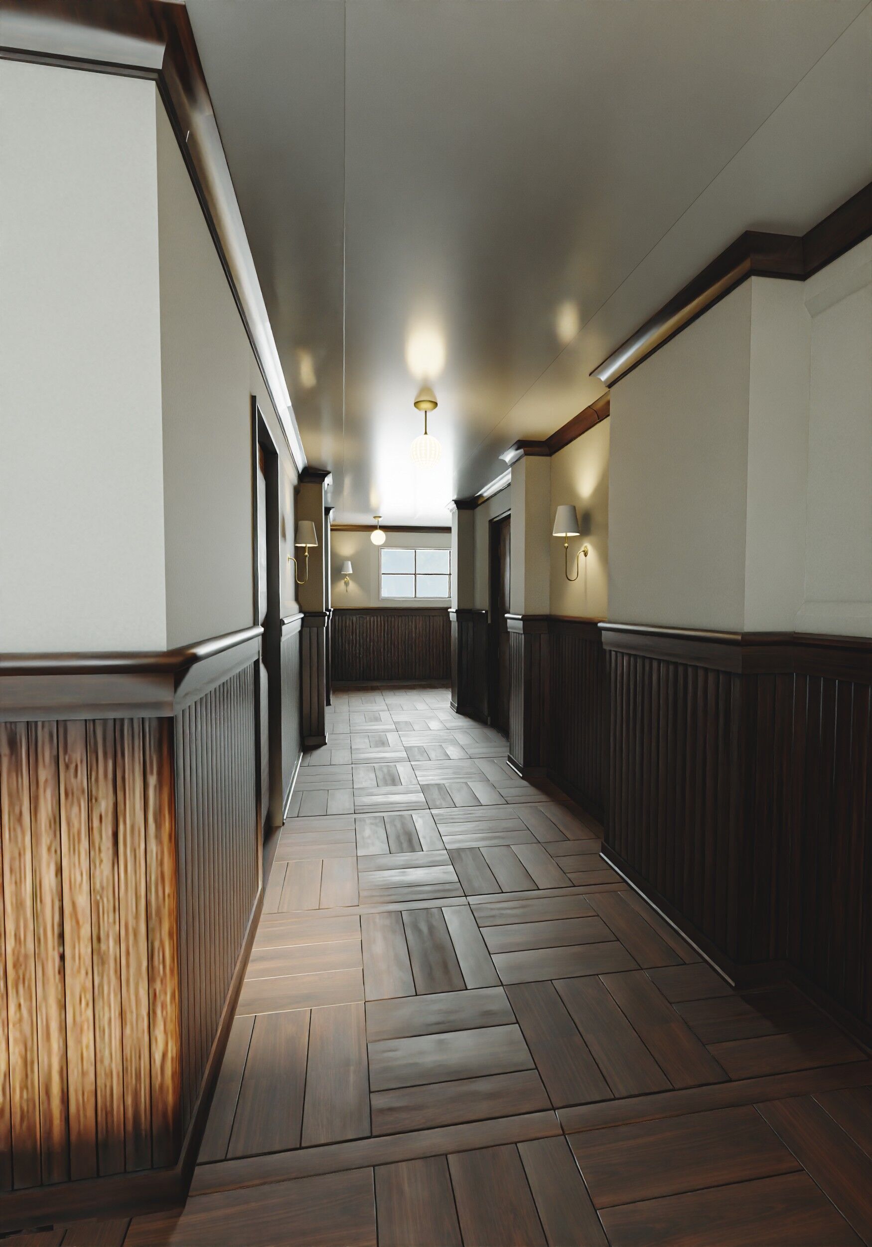 Modular Interior Pack Low-poly 3D model_31