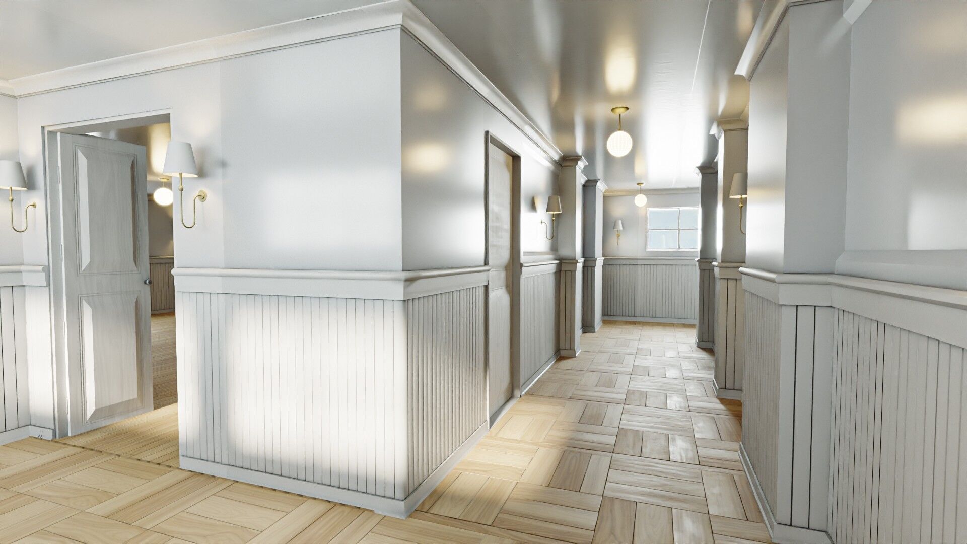 Modular Interior Pack Low-poly 3D model_21