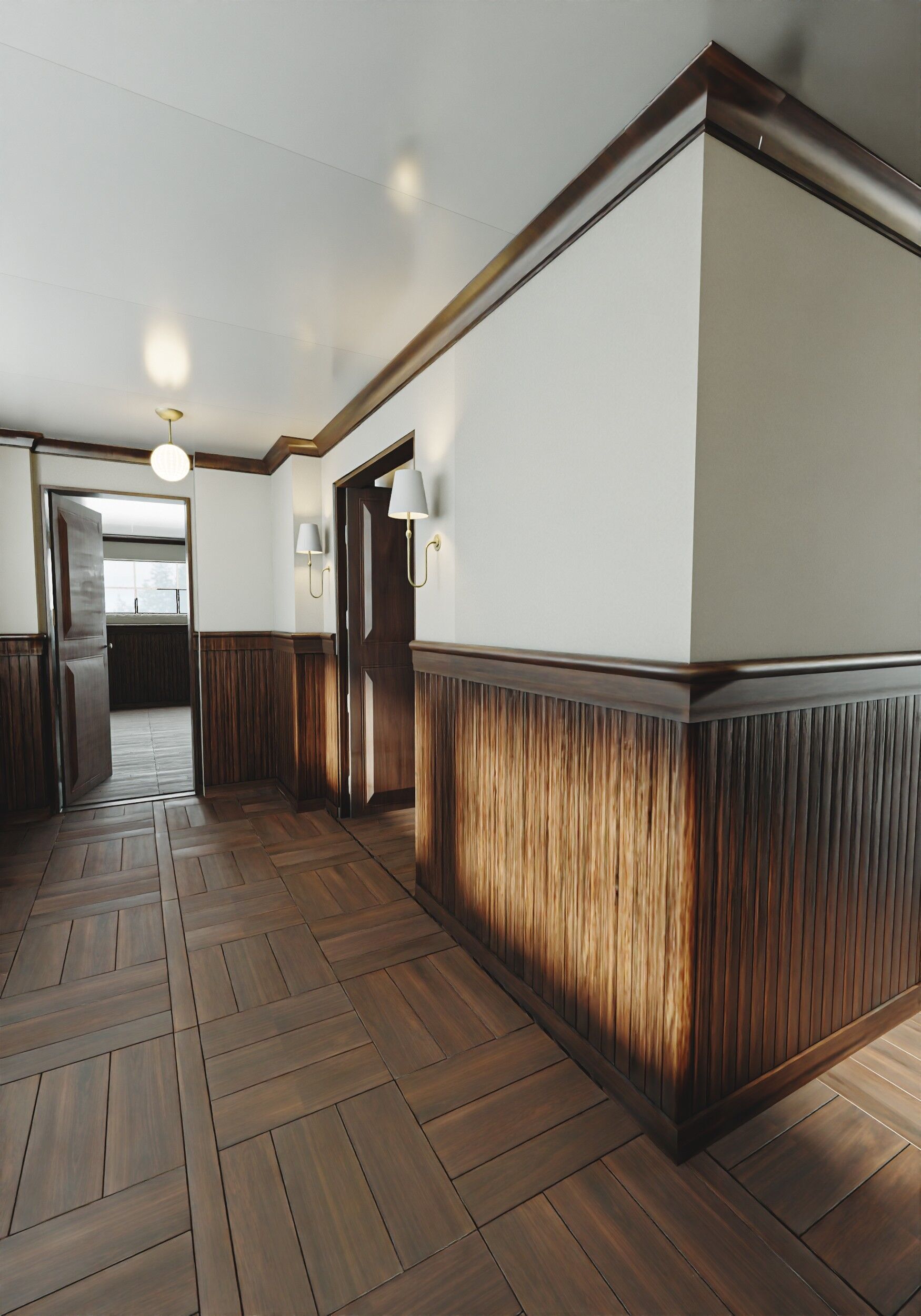 Modular Interior Pack Low-poly 3D model_12