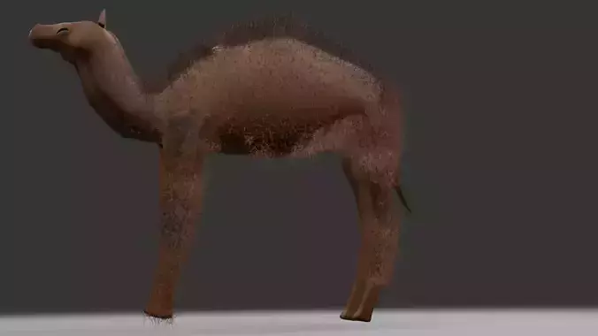 3dcamel not animated