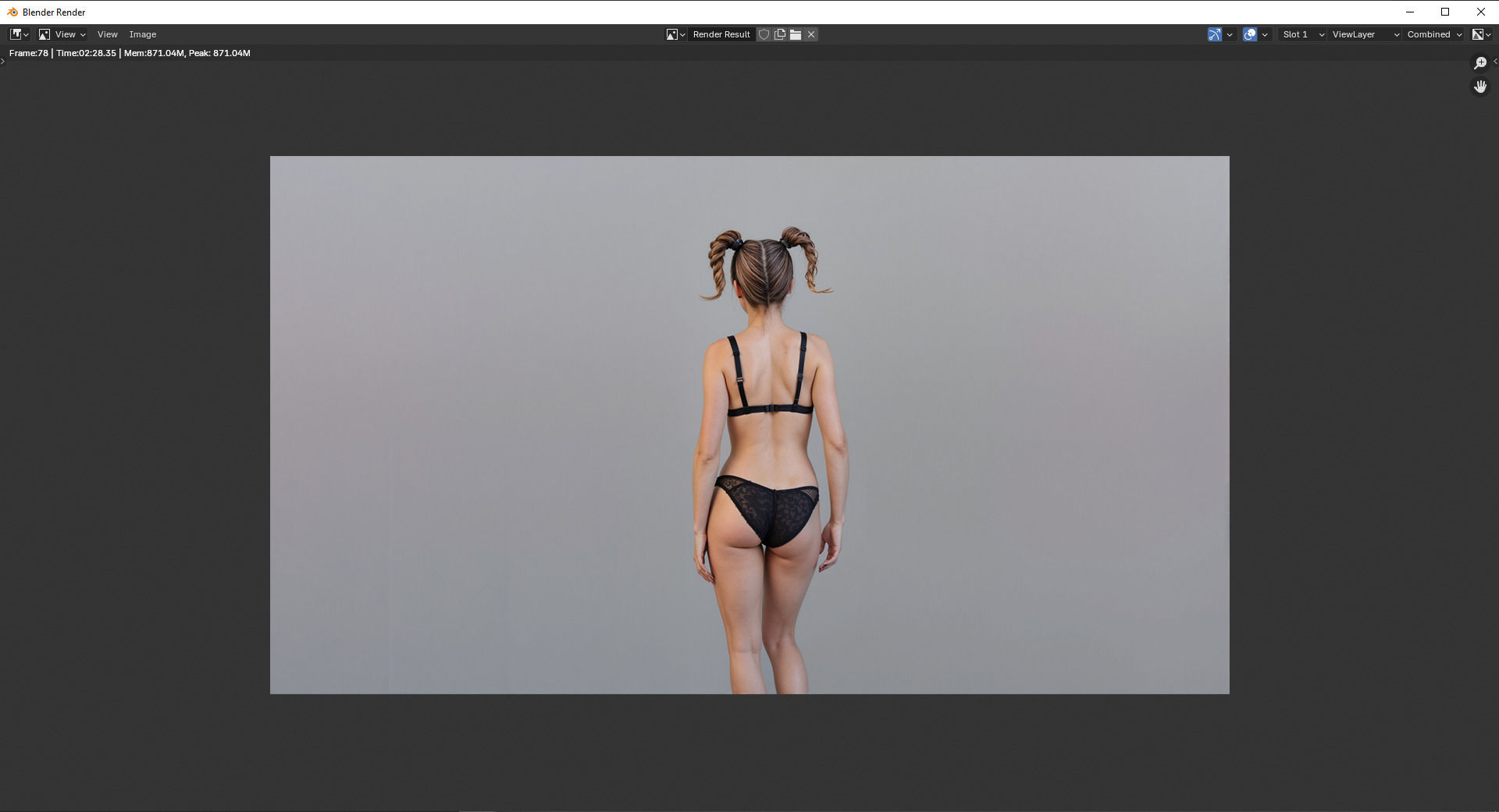 Lolita 3D Models Low-poly 3D model_4