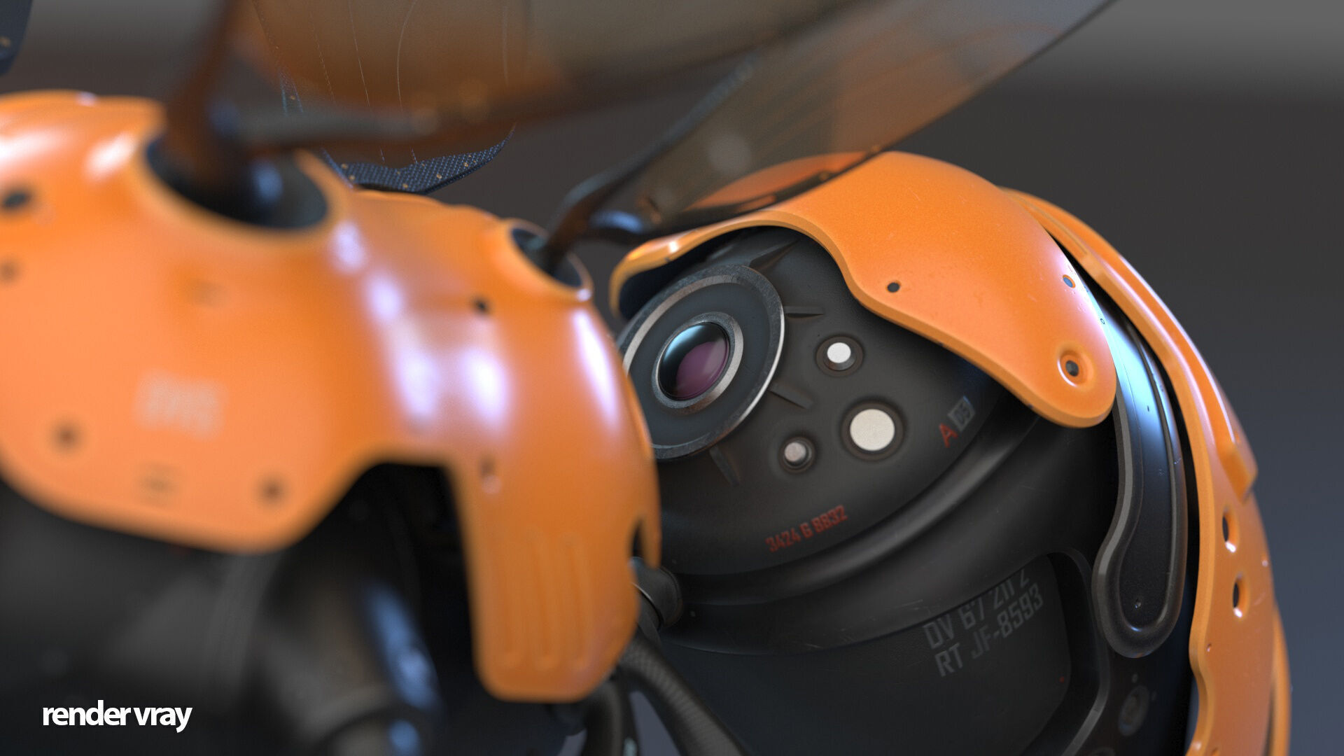 3d model of the cyberpunk Wasp 3D model_8