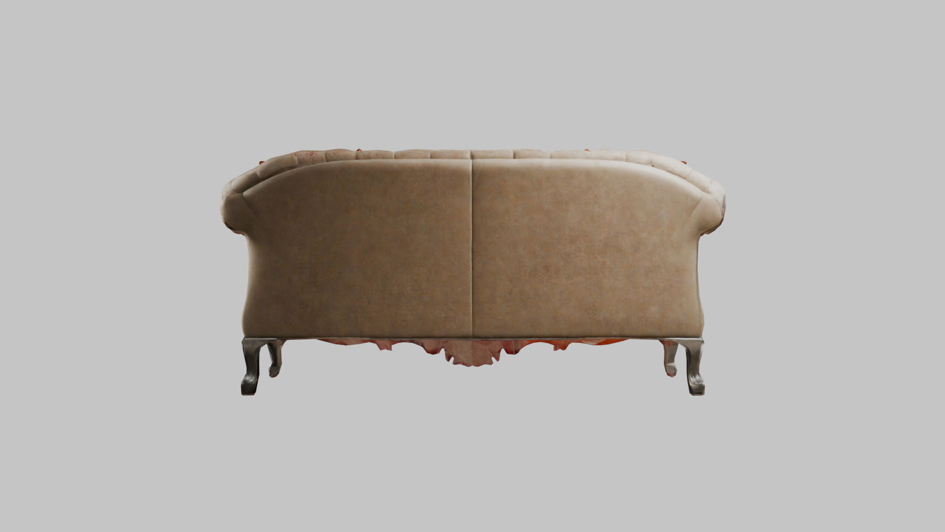 Bloody Horror Murder Sofa Couch Low-poly 3D model_31