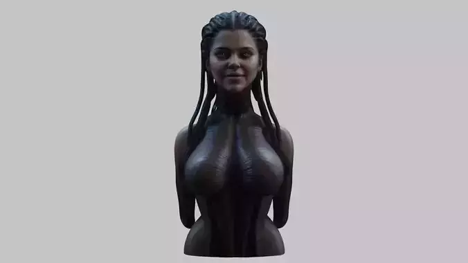 Female HR Giger Style Body Bust