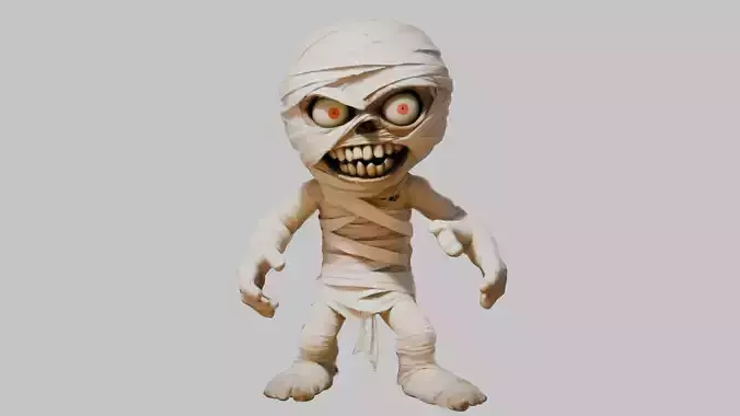 Stylized Mummy Character