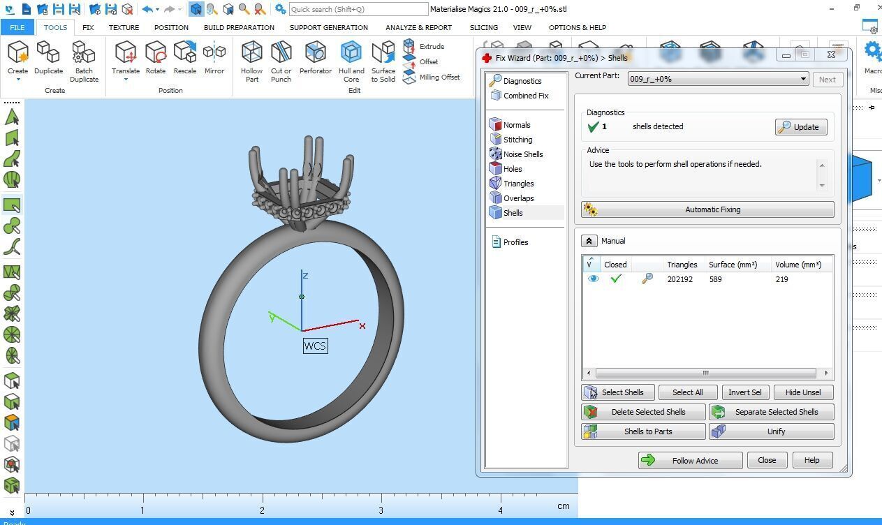 Ring wrdding 3D print model_19