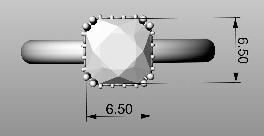 Ring wrdding 3D print model_11