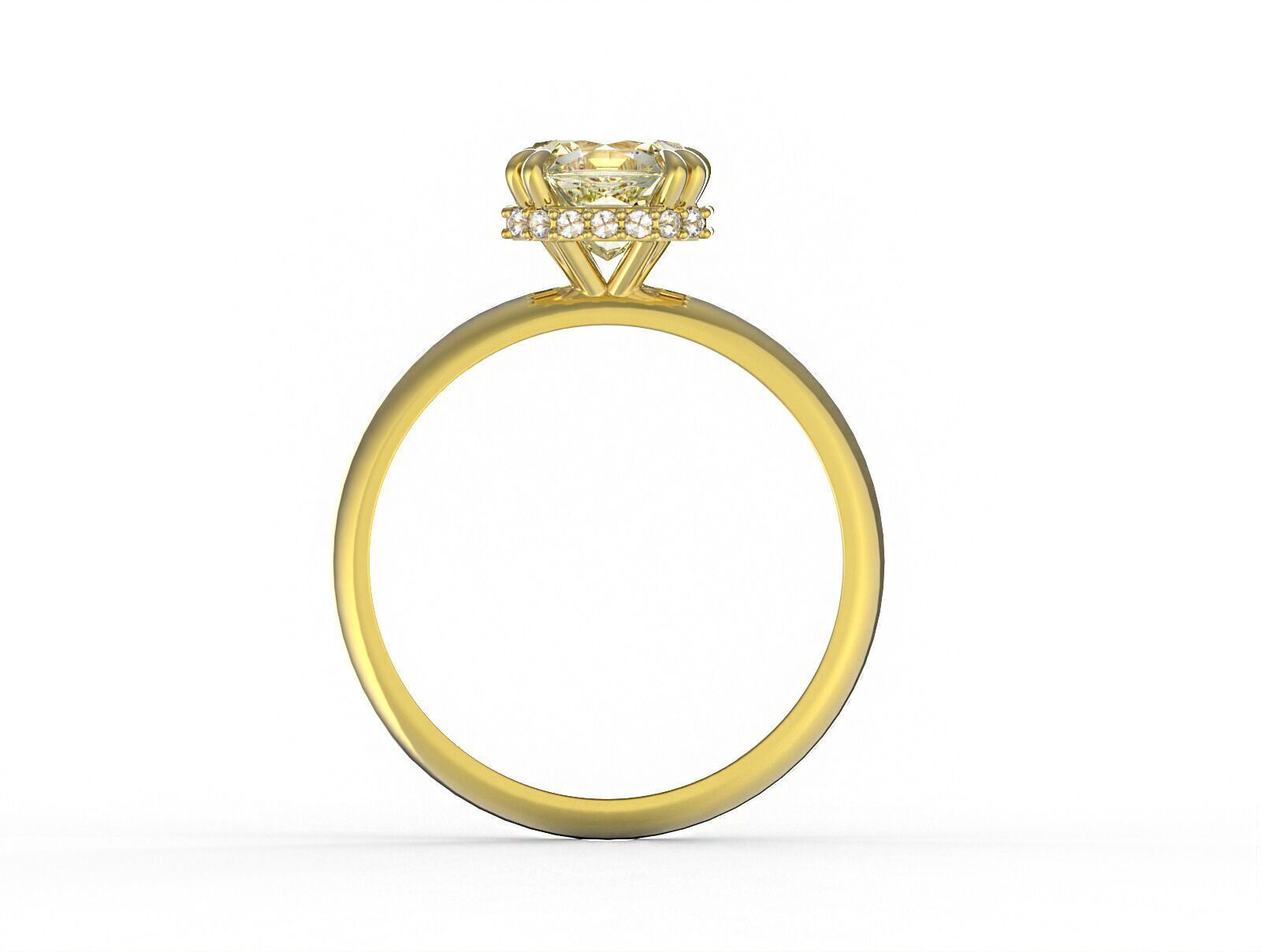 Ring wrdding 3D print model_22