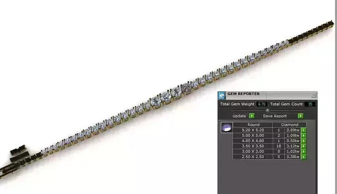 Women Diamond Bracelet