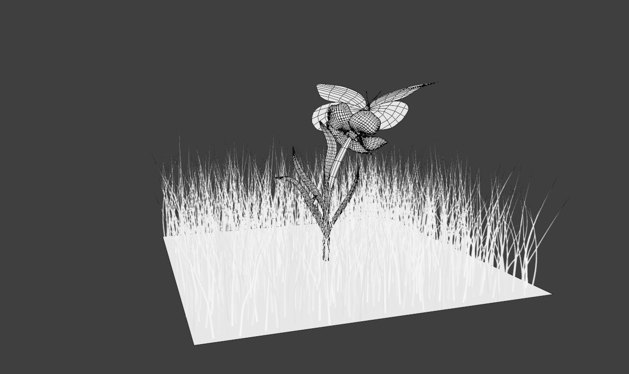 free decorative butterfly Free low-poly  3D Model Collection_12