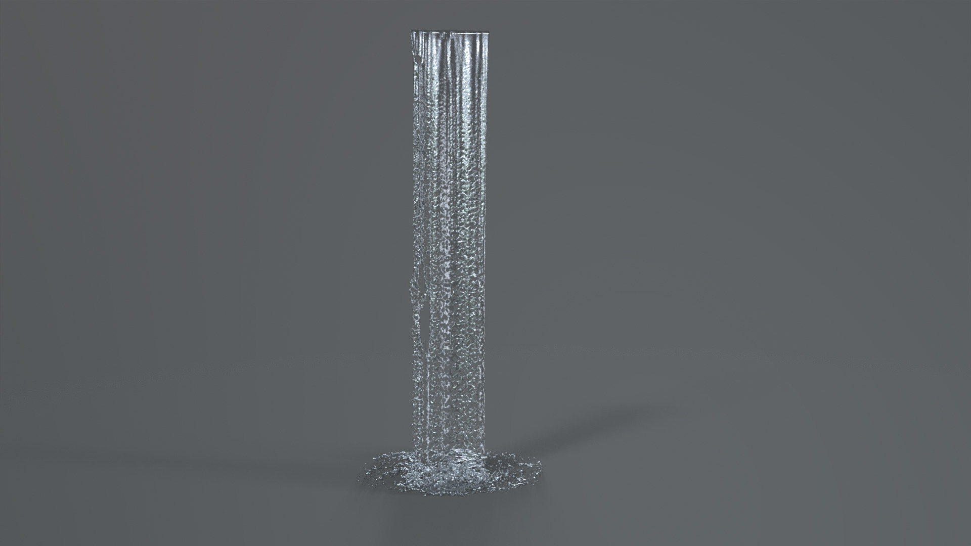 Animated Waterfall 300cm W 55cm H 3D model_6