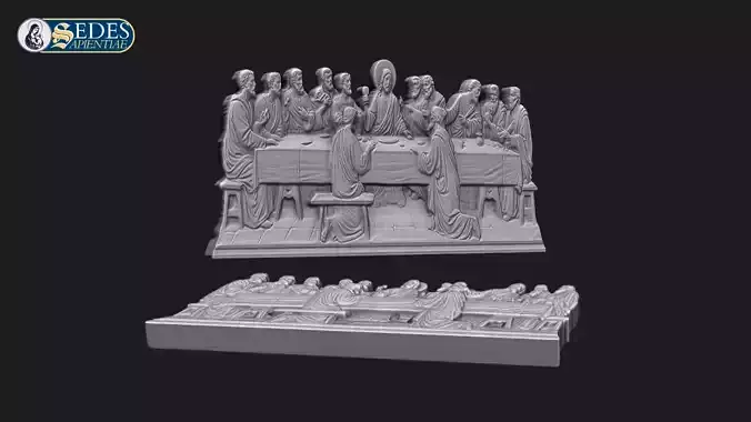 The Last Supper 3D Relief 