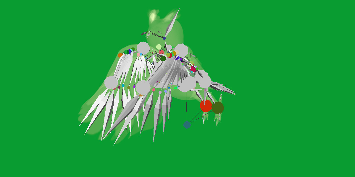 Great Horned Owl Low-poly 3D model_24