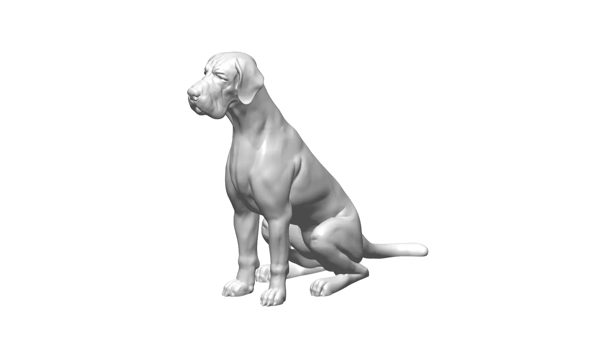 Dog 5 3D model_0