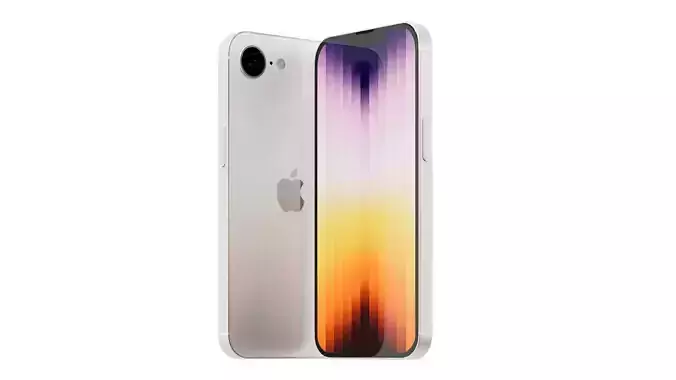 IPhone 16E 2025 3D model