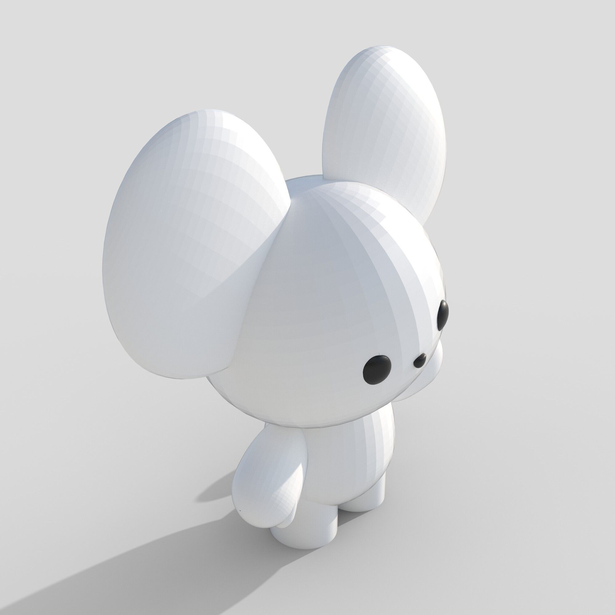 Bear Toy 3D model_3