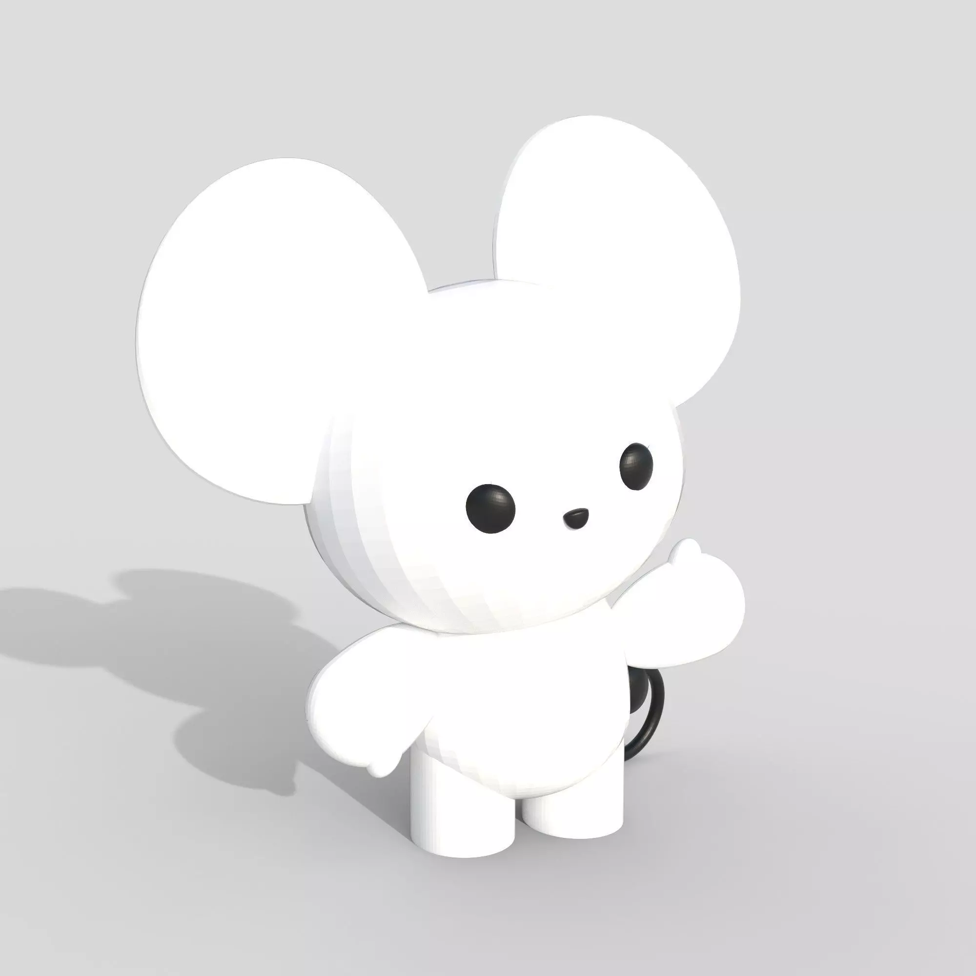 Bear Toy 3D model_0