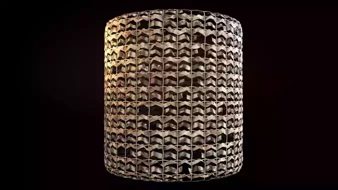 Seamless Desert Camouflage Net material  Texture