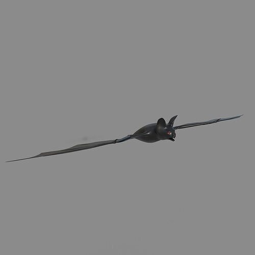 Vampire Bat 3D model