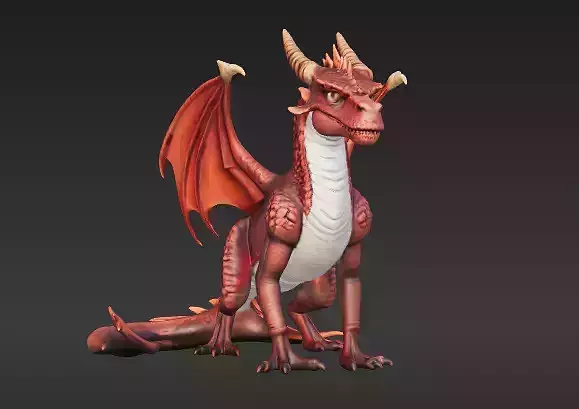 um simples dragao