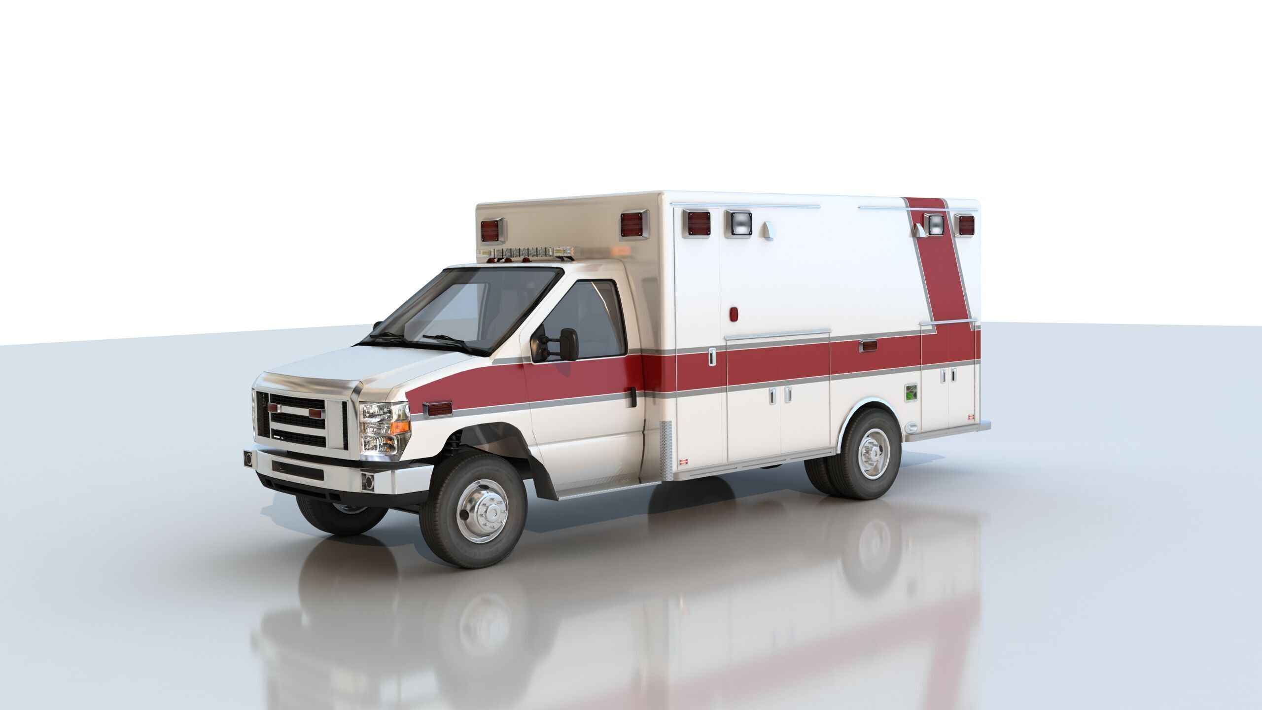 Ambulance 3D model_5
