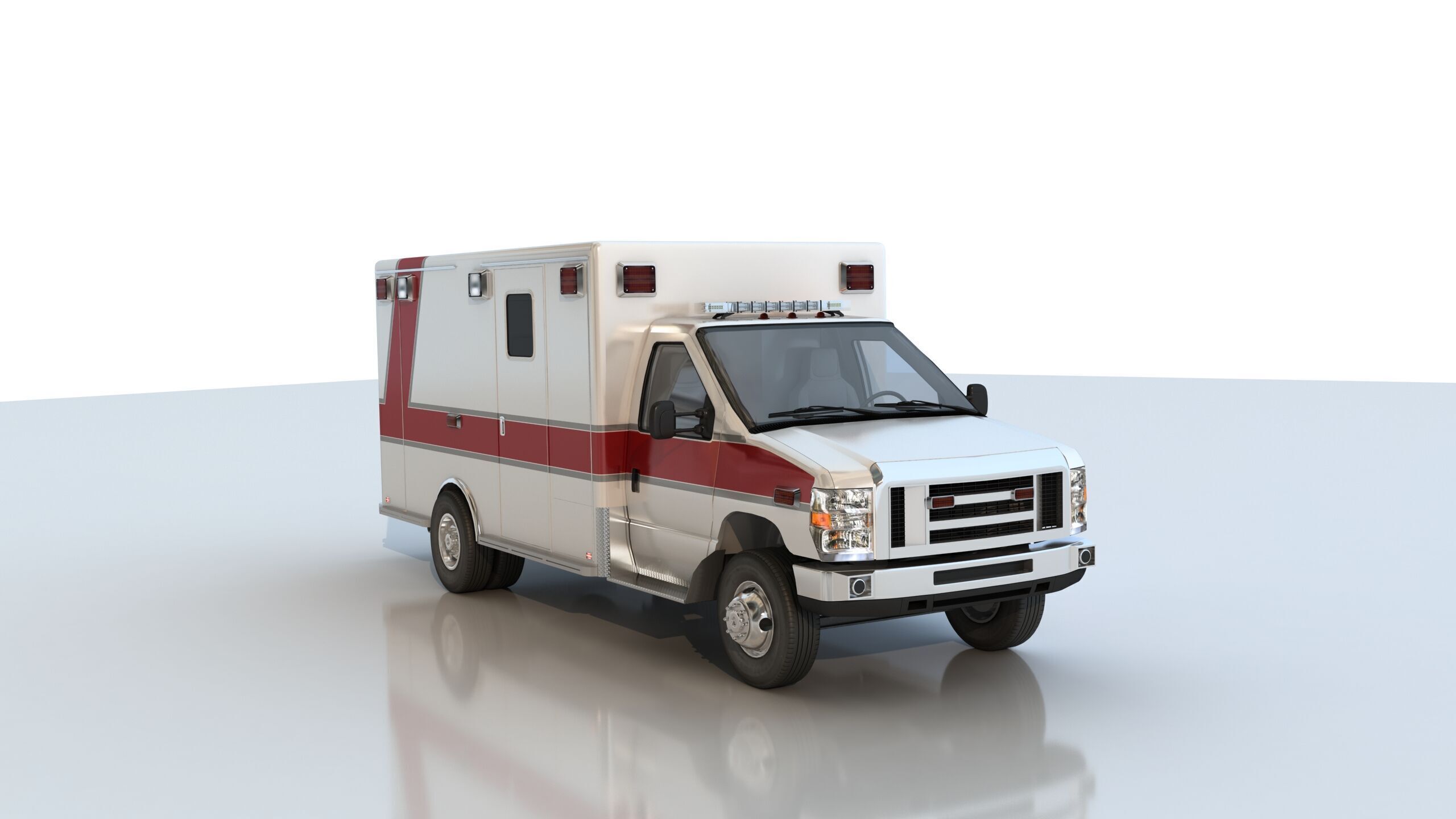 Ambulance 3D model_8