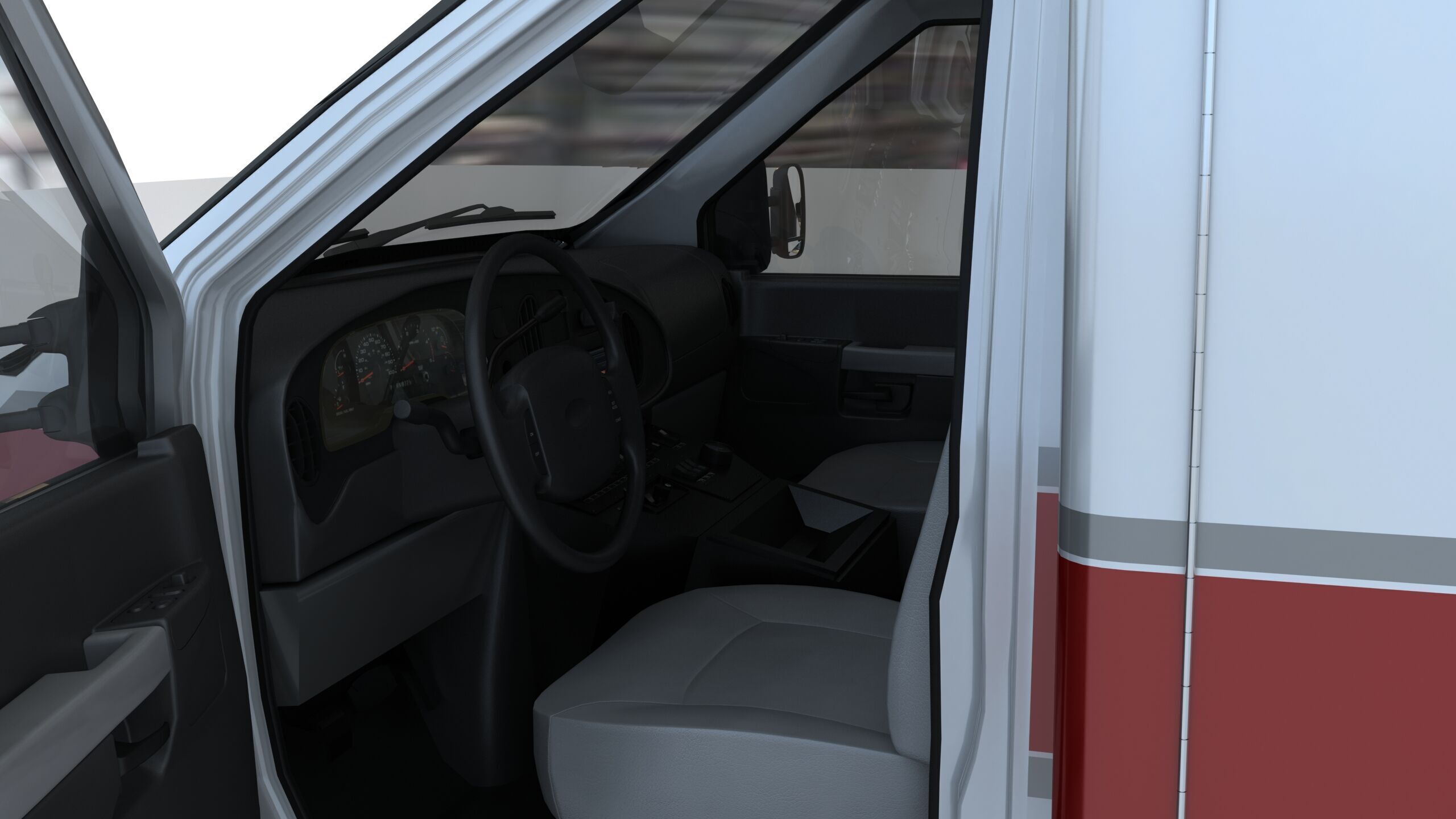 Ambulance 3D model_4