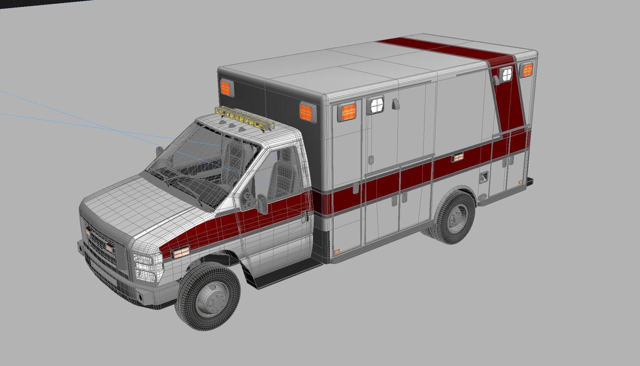 Ambulance 3D model_13