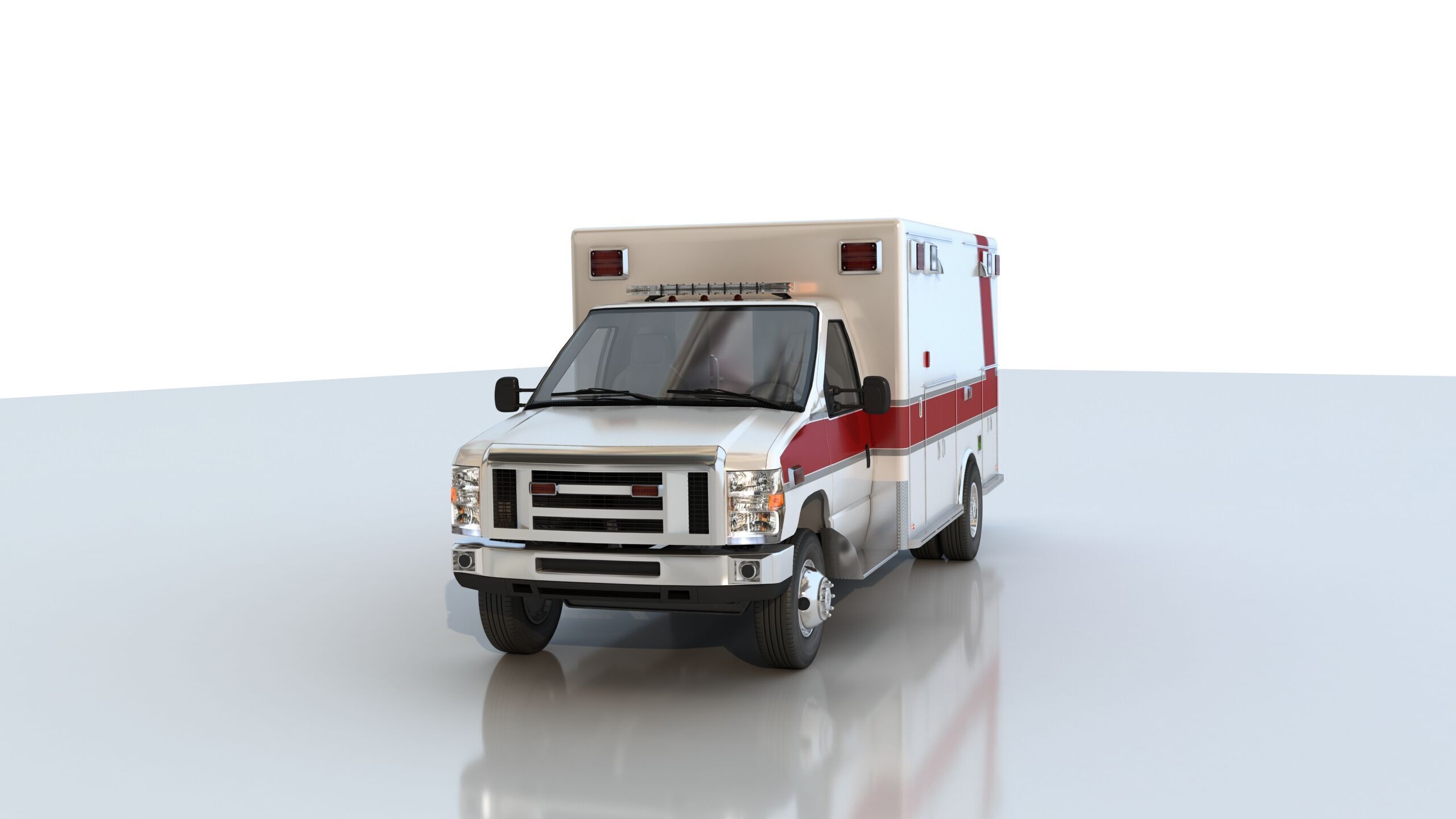 Ambulance 3D model_9