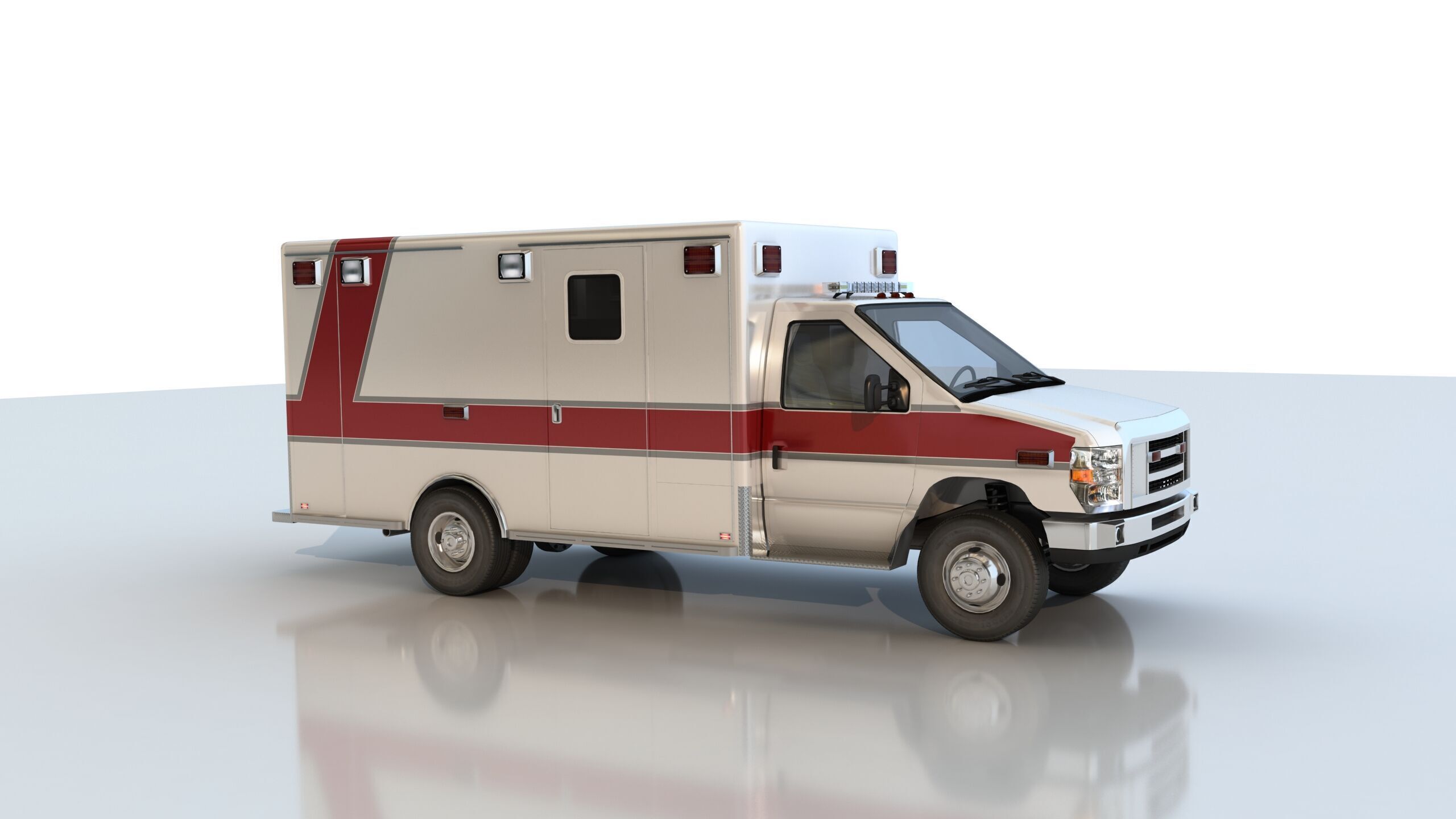 Ambulance 3D model_6