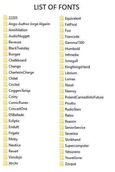 50 FONTS - 1300 3D ALPHABET LETTERS 3D print model_7