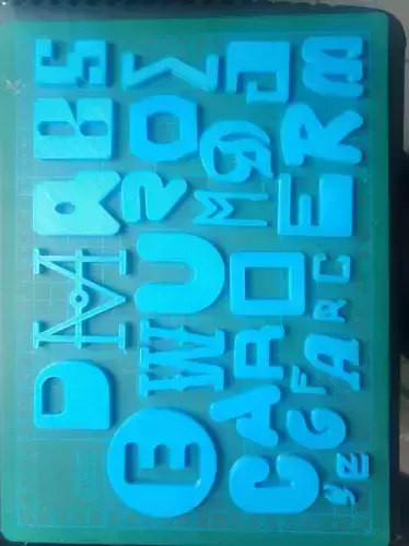 50 FONTS - 1300 3D ALPHABET LETTERS