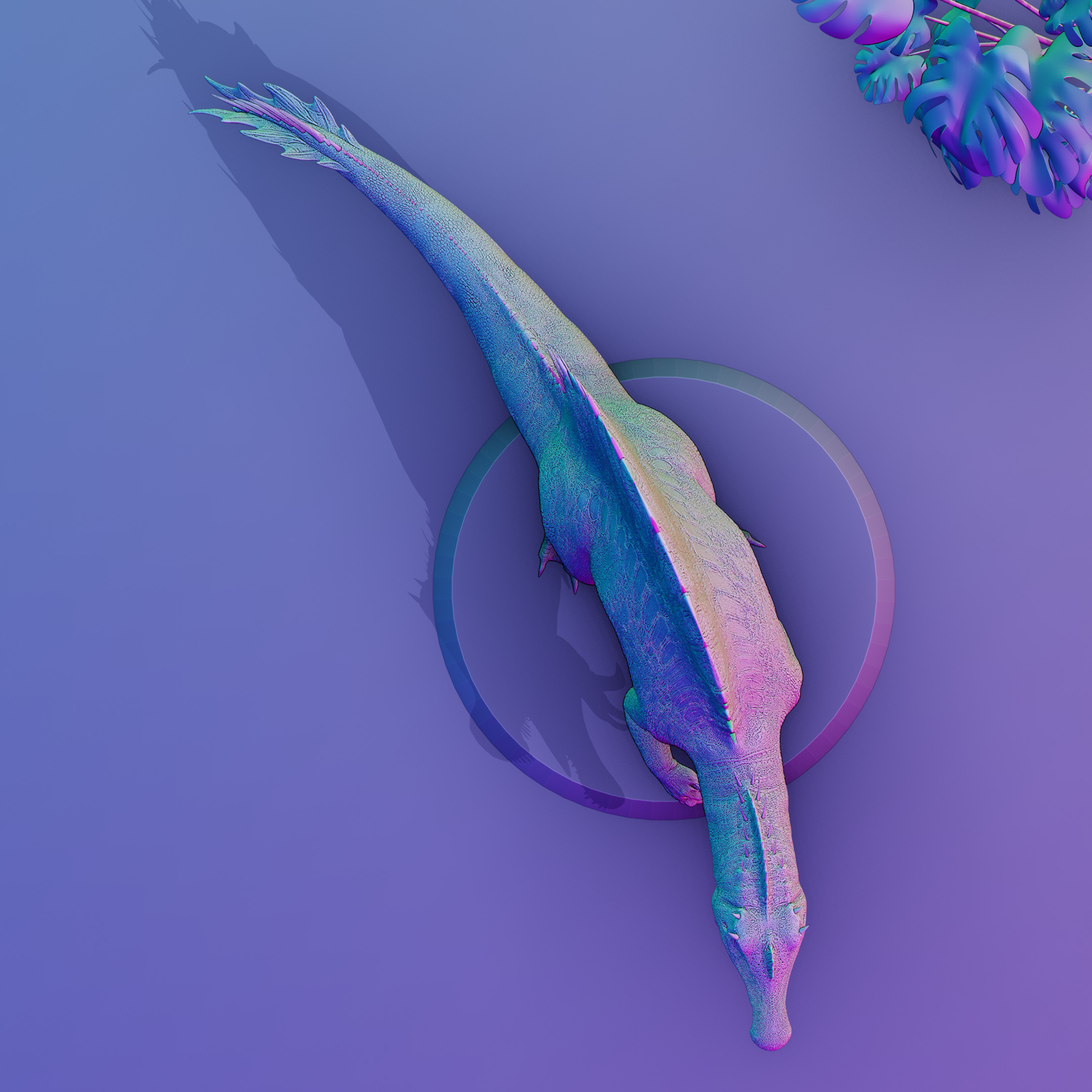 3D Printable Spinosaurus Miniature 3D print model_5