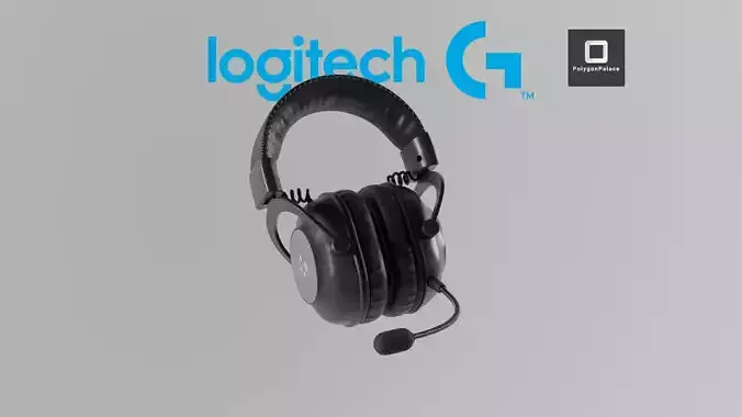 Logitech G PRO X Wireless Gaming Headset  3D model