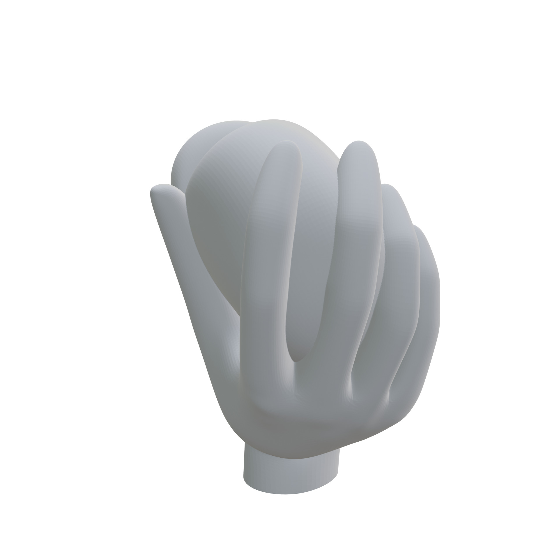 Hand Holding Heart 3D print model_6