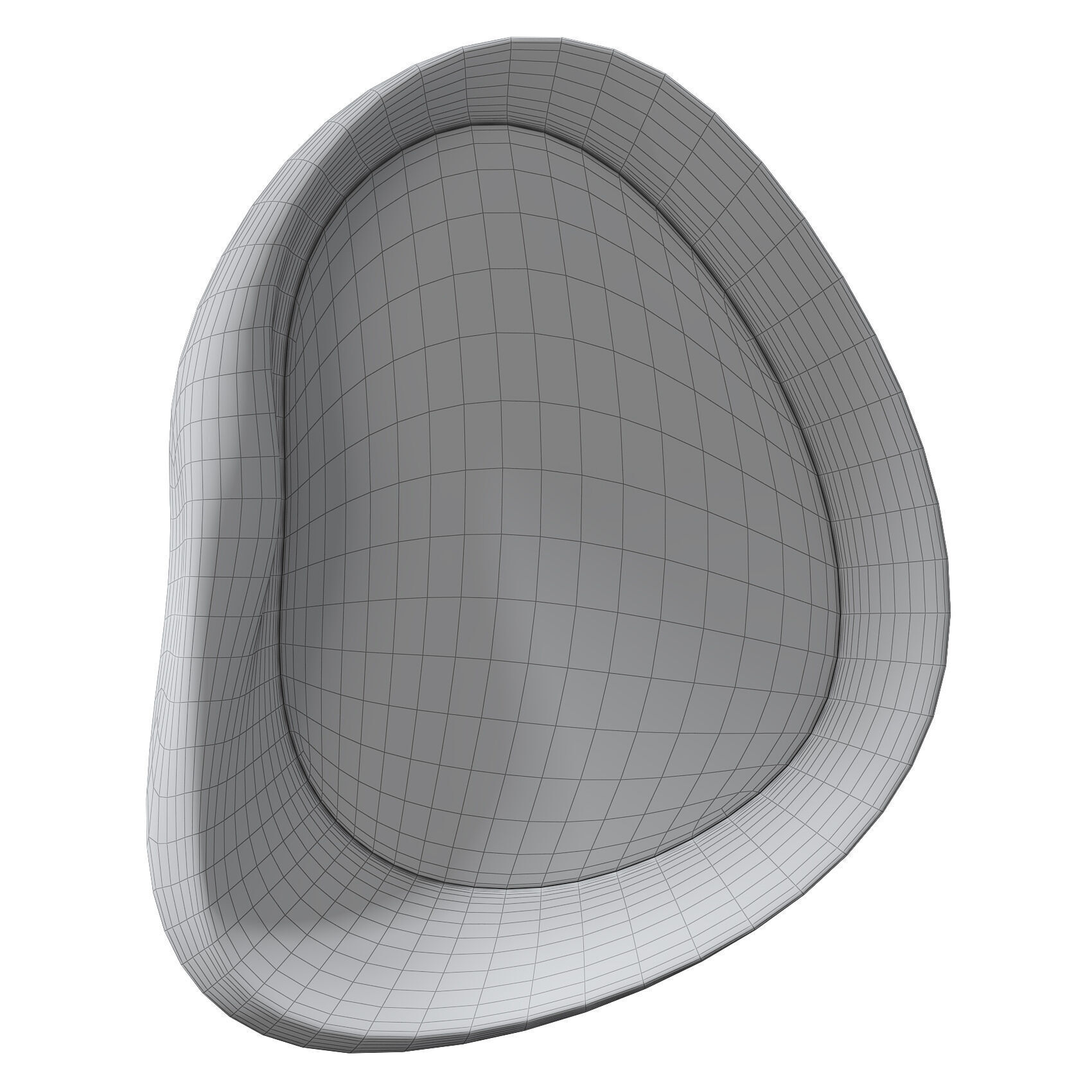 Asymmetric Mirror 3D model_1